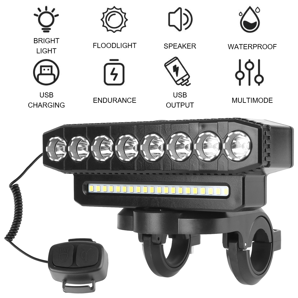 Universal Motorcycle Led Headlight Projector - Projecteurs de moto étanches, phare LED