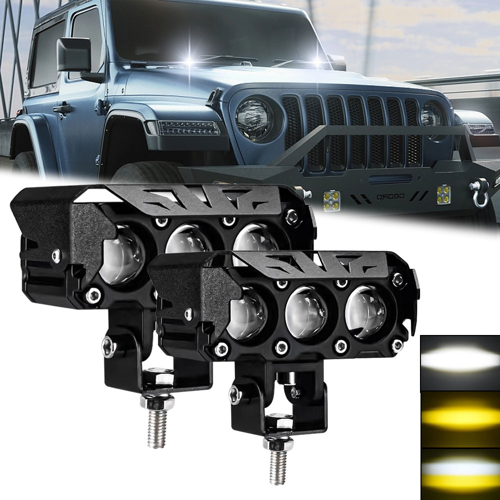 Universal Motorcycle Led Headlight Projector - Projecteur Led de 3 pouces pour