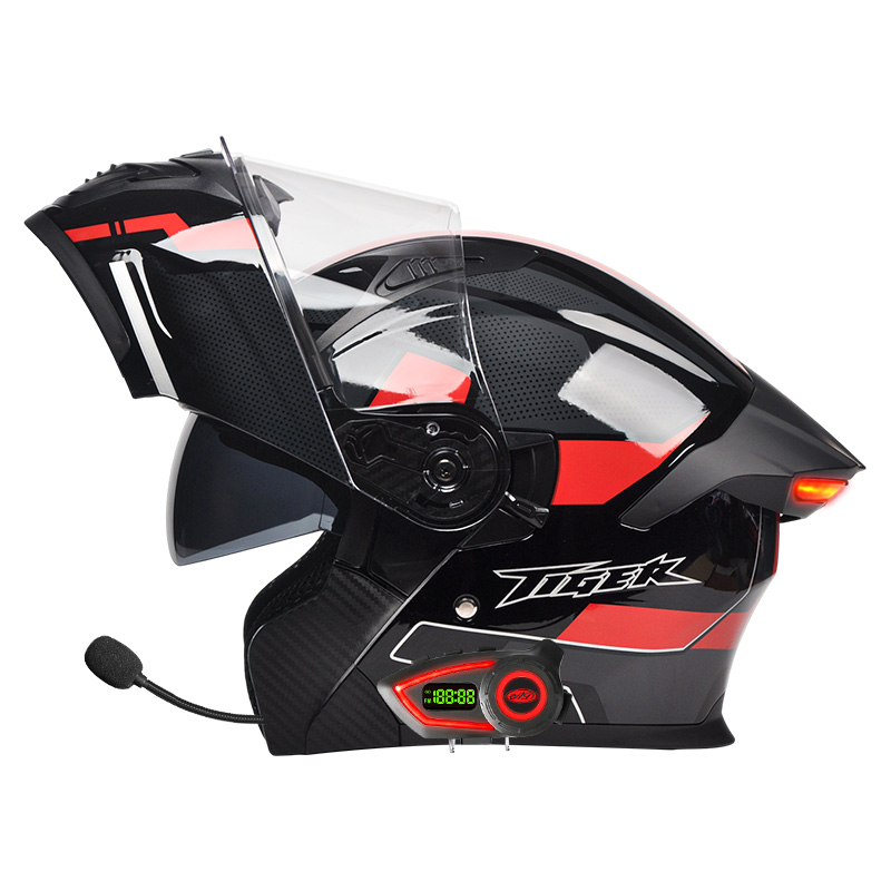Casque de moto intelligent à L - Full Face Motorcycle Helmet With Bluetooth avis et prix