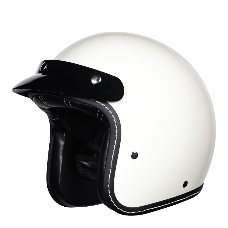 Casque de moto rétro unisexe 3 - Vintage Open Face Retro Helmet avis et prix