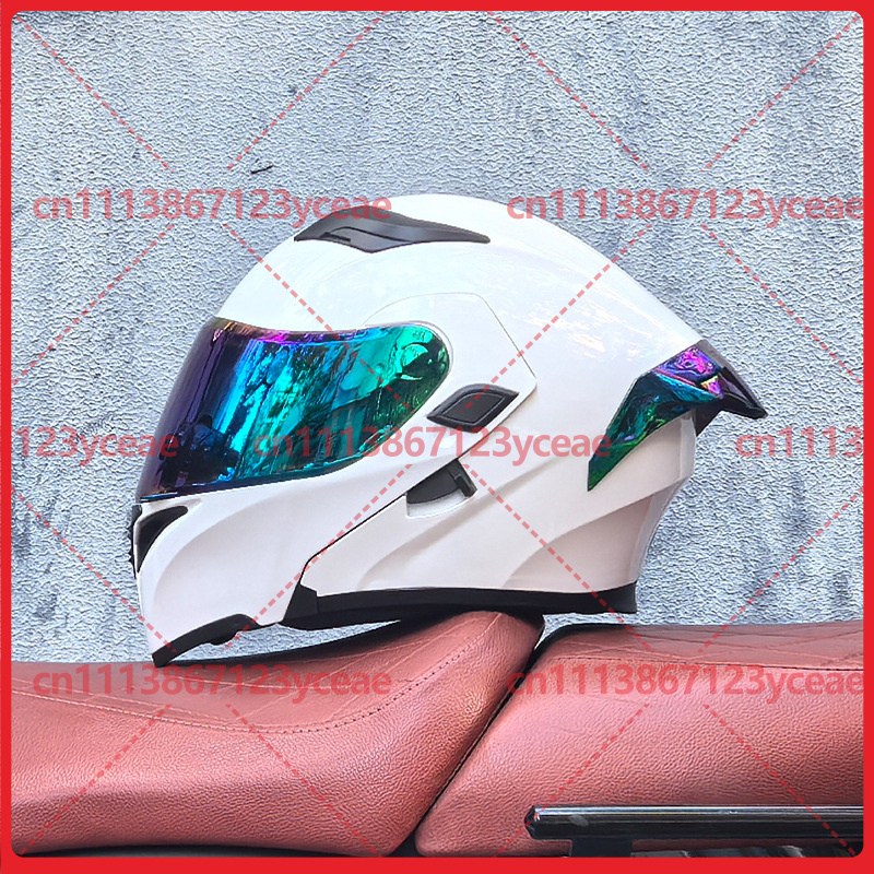 Casque modulaire pour moto Orz - Dual Visor Motorcycle Racing Helmet avis et prix