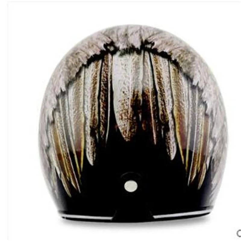 Casque de moto rétro Vintage à - Vintage Open Face Retro Helmet avis et prix
