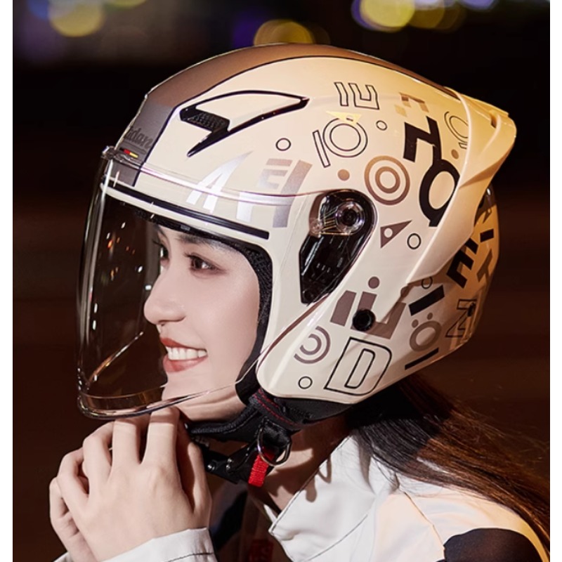 Certification DOT Casque ouver - Vintage Open Face Retro Helmet avis et prix