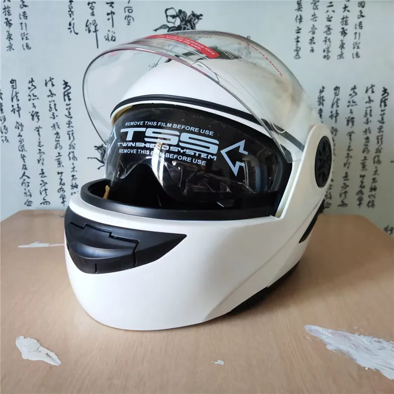 Casque de moto modulable à vis - Motorcycle Helmet Inner Sun Visor Lens avis et prix