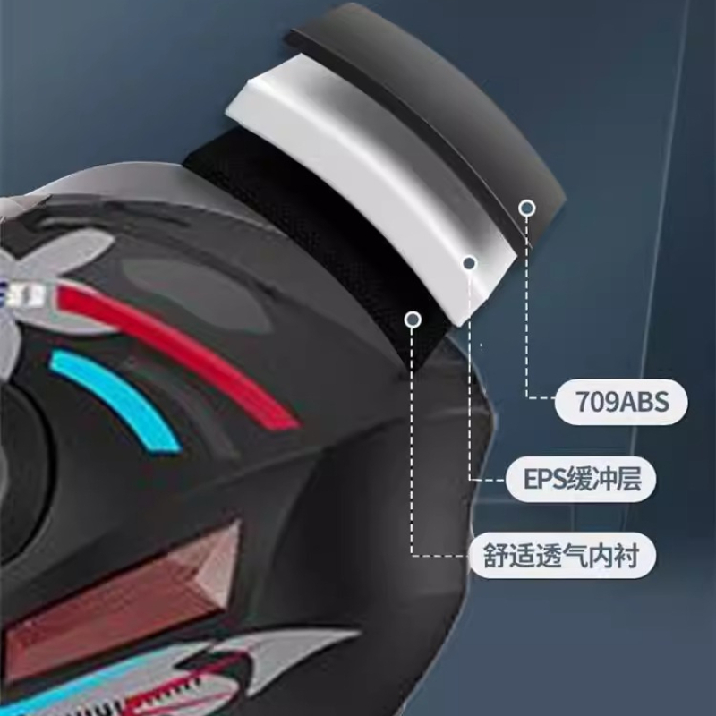 Casque de sécurité modulable p - Full Face Motorcycle Helmet With Bluetooth avis et prix