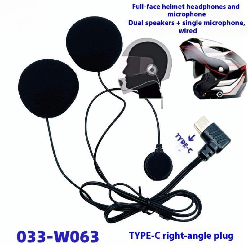 Casque de moto avec prise type - Full Face Motorcycle Helmet With Bluetooth avis et prix