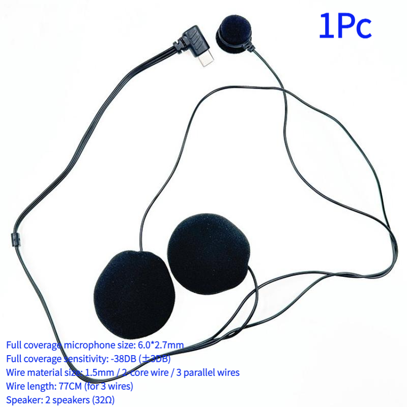 Casque de moto avec prise type - Full Face Motorcycle Helmet With Bluetooth avis et prix