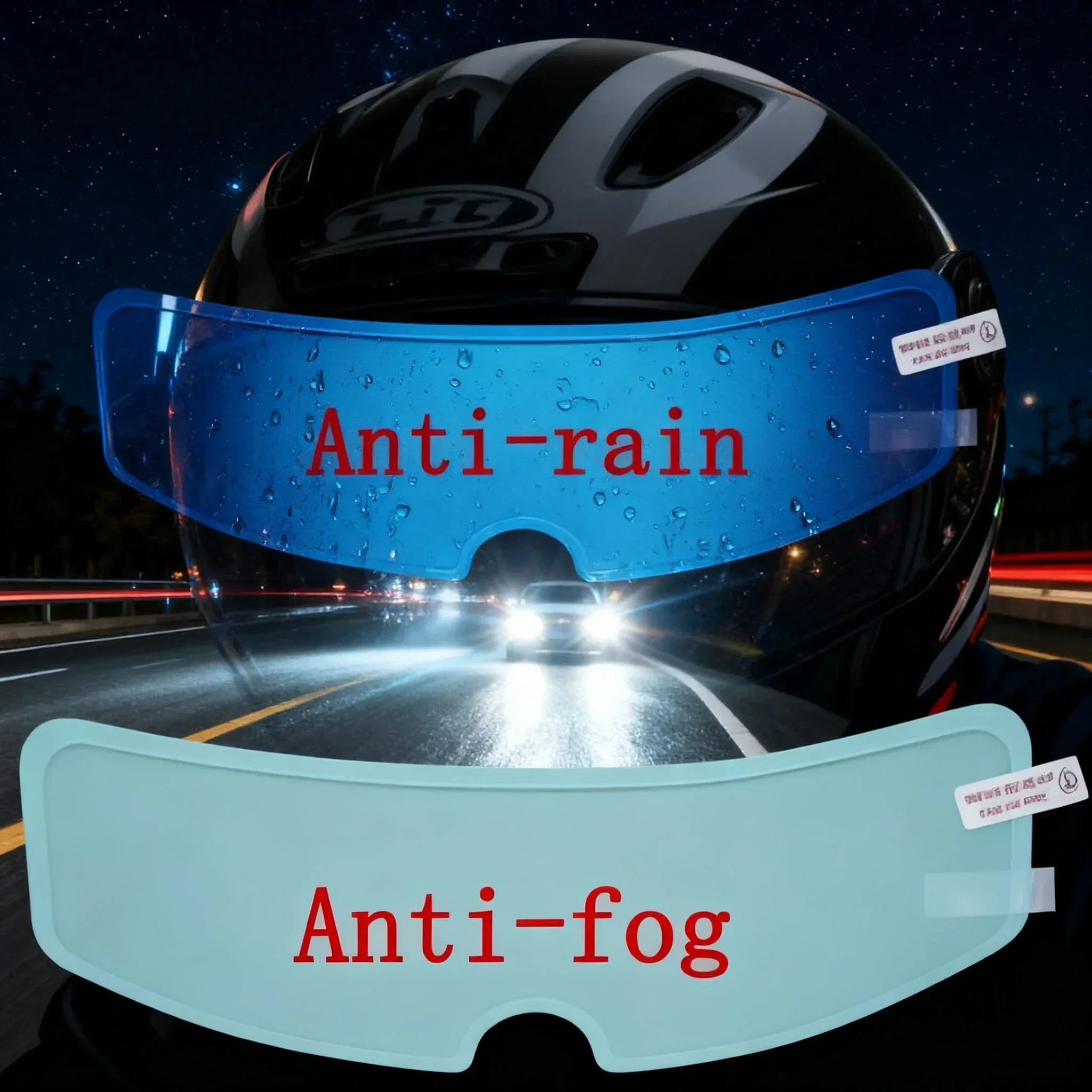Film transparent anti-buée et  - Motorcycle Helmets avis et prix
