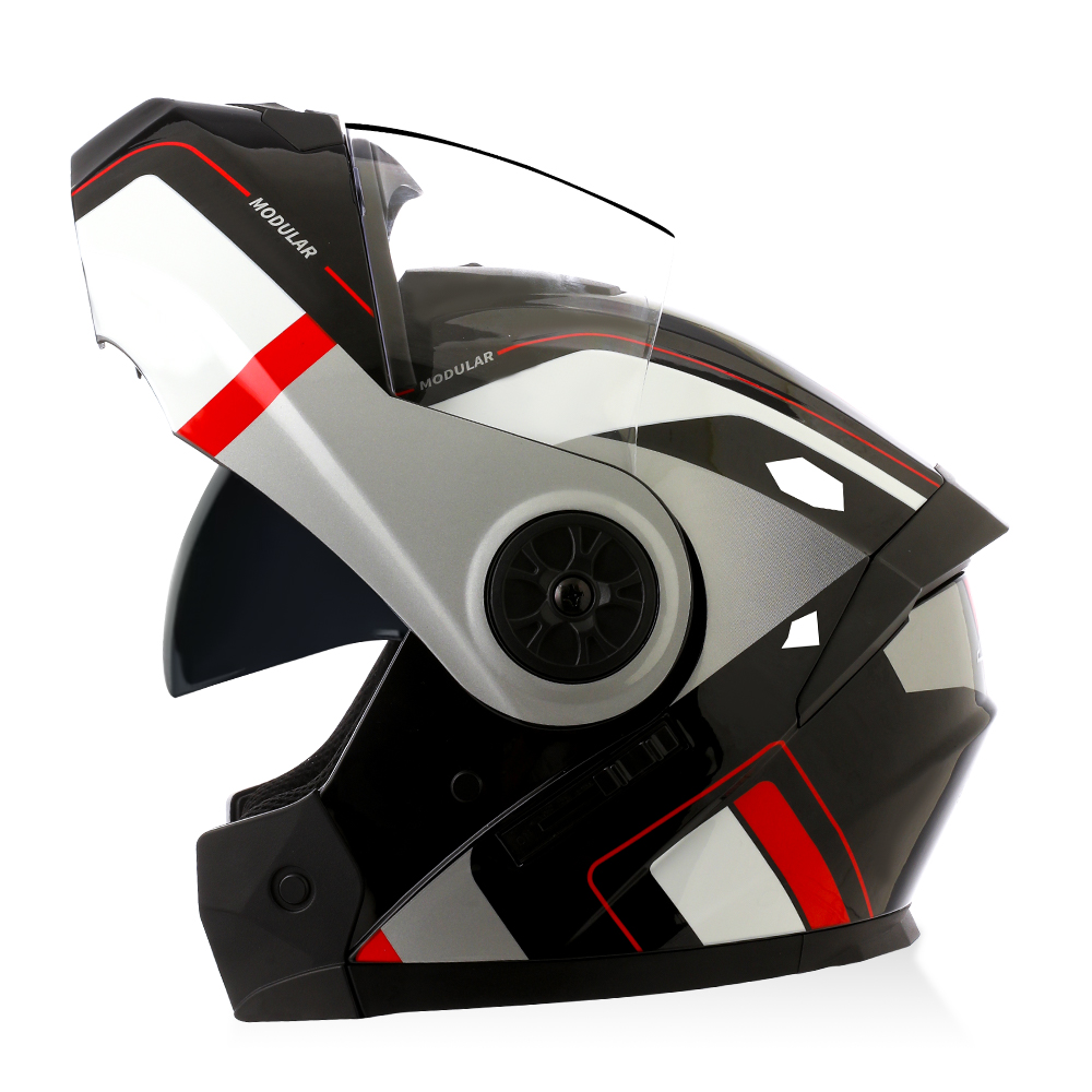 Casque de moto modulaire de ha - Modular Flip Up Motorcycle Helmet Dot Approved avis et prix