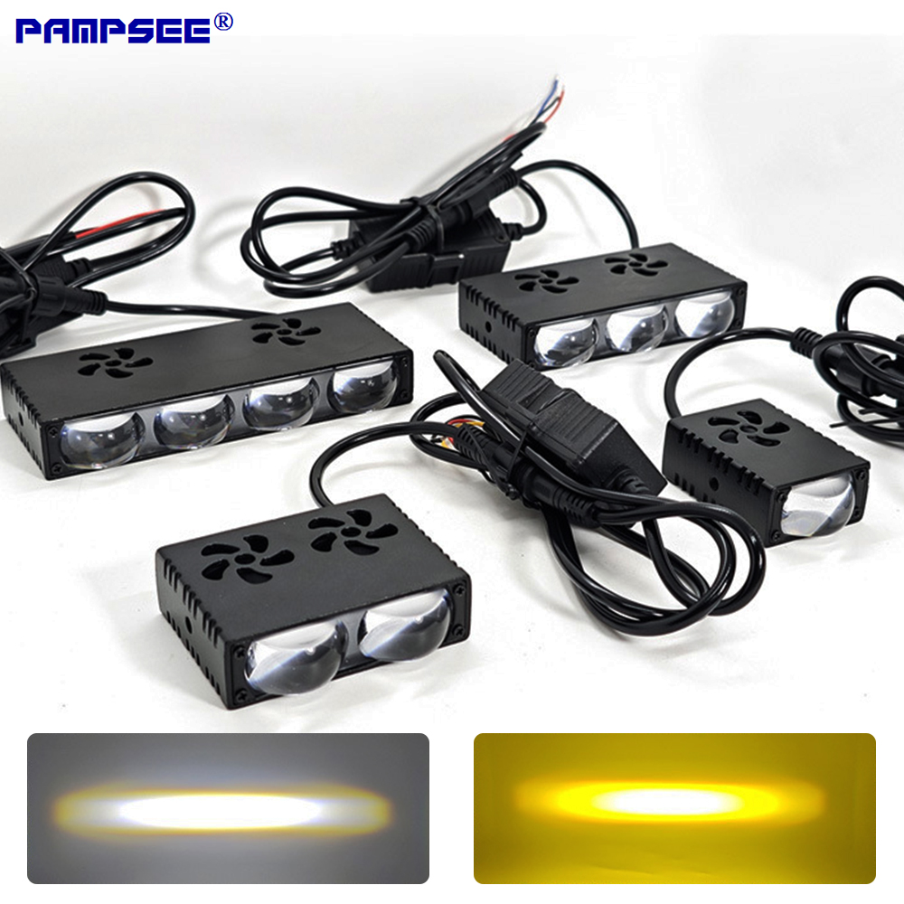 Calandre de voiture phare LED  - Universal Motorcycle Led Headlight Projector avis et prix
