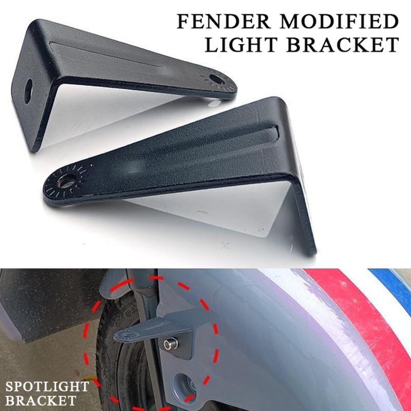 Nouveau support universel régl - Universal Motorcycle Led Headlight Projector avis et prix
