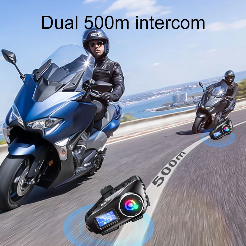 Casque de moto avec casque Blu - Universal Motorcycle Helmet Intercom Headset avis et prix