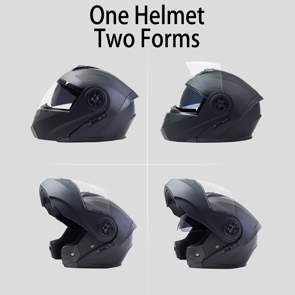 Casque intégral de Moto Blueto - Modular Flip Up Motorcycle Helmet Dot Approved avis et prix