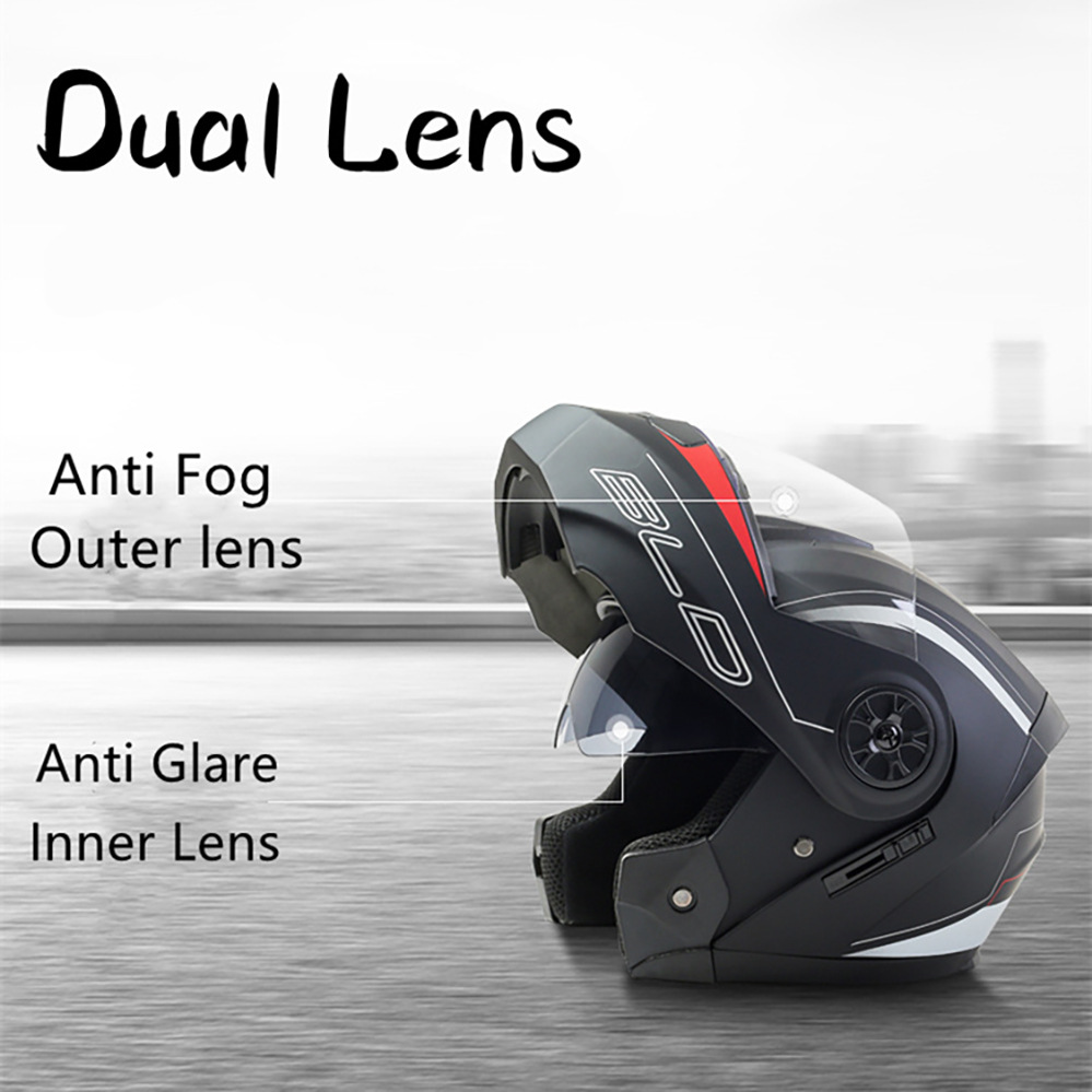 Casque intégral de Moto Blueto - Modular Flip Up Motorcycle Helmet Dot Approved avis et prix