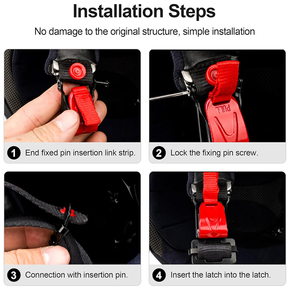 Kit de boucle à dégagement rap - Quick Release Buckle Motorcycle Helmet avis et prix