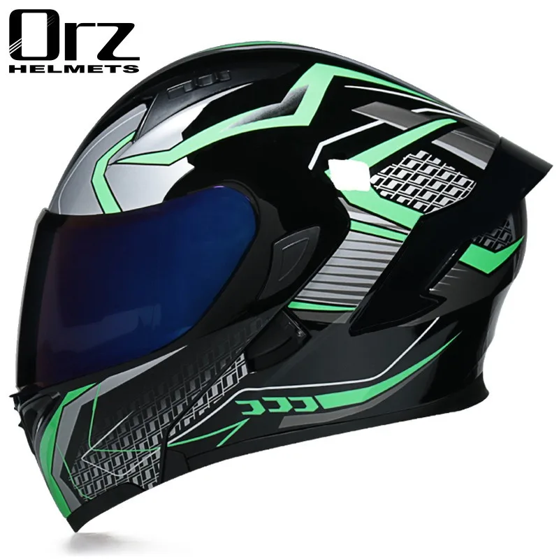 Casque de vélo électrique univ - Full Face Motorcycle Helmet With Bluetooth avis et prix