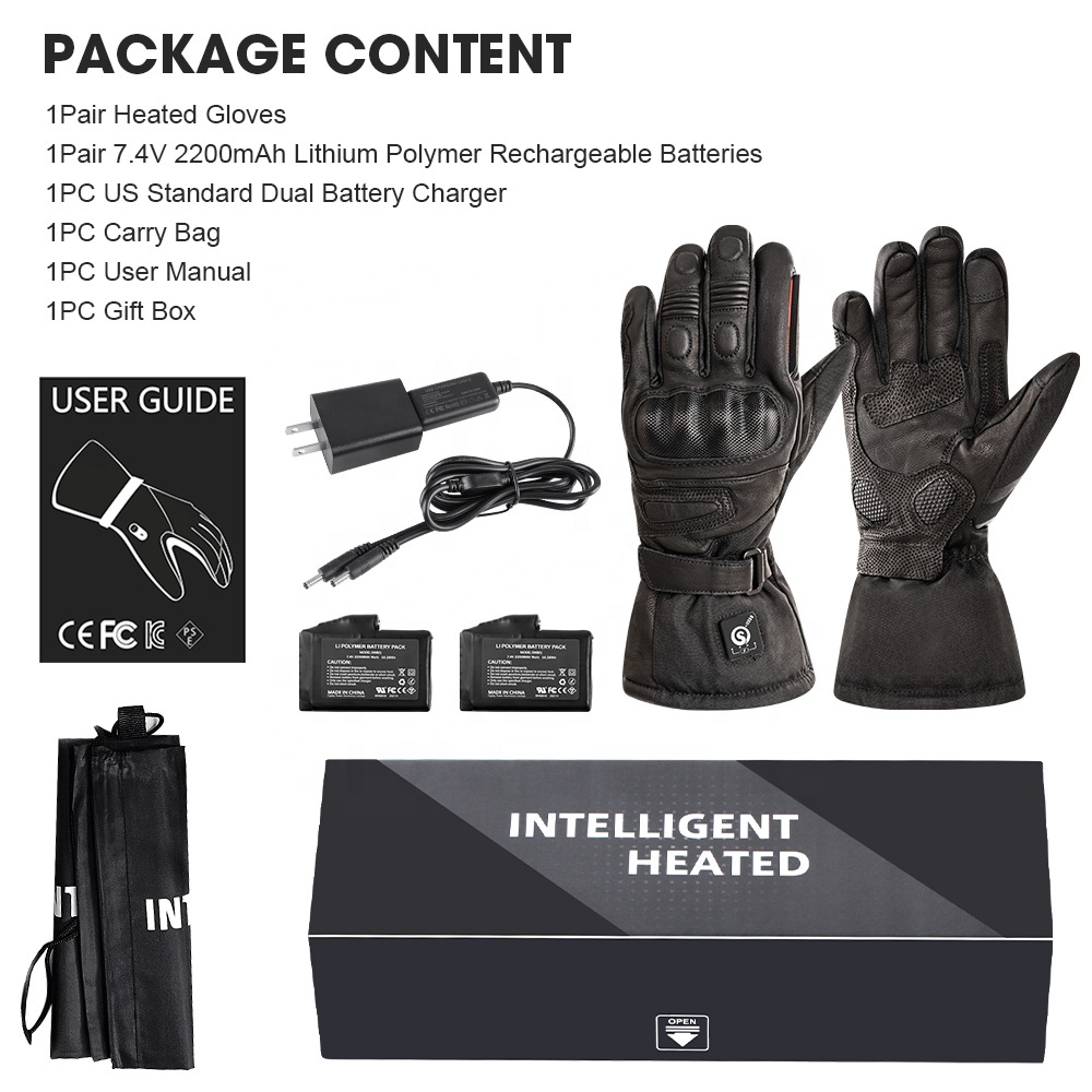 Gants de course chauffants éle - Riding Gear avis et prix
